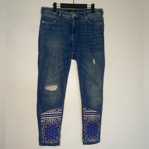 Scotch & Soda Petit Ami Bandanarama Denim size 30/32